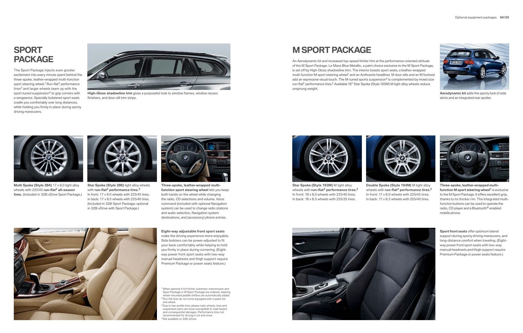 2011 BMW 3-Series Wagon Brochure Page 12